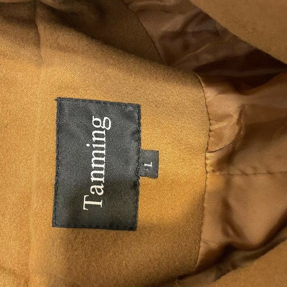 NWT Tanming womens sz large Double breasted Belted - Picture 6 of 10